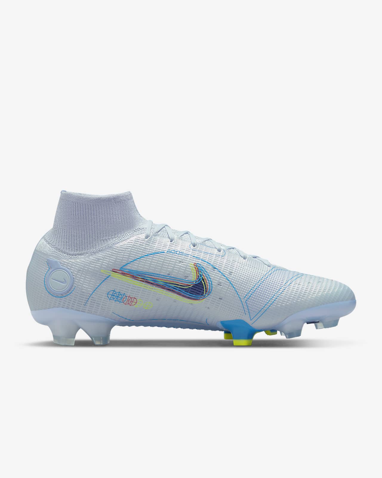 nike superfly 8 elite fg 男/女天然硬质草地足球鞋