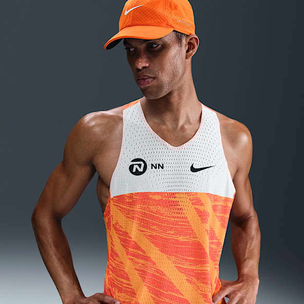 Nike Aeroswift ノースリーブシャツ オレンジ Nike Aeroswift ノースリーブシャツ オレンジ Yahoo