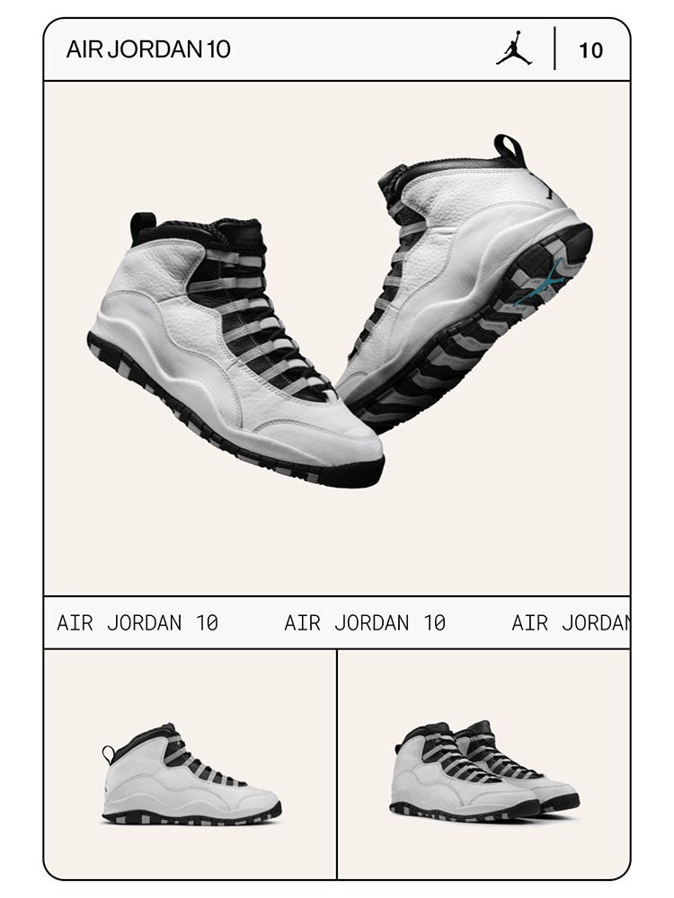 Air Jordan 10 复刻版和元年款典藏系列-NIKE 中文官方网站