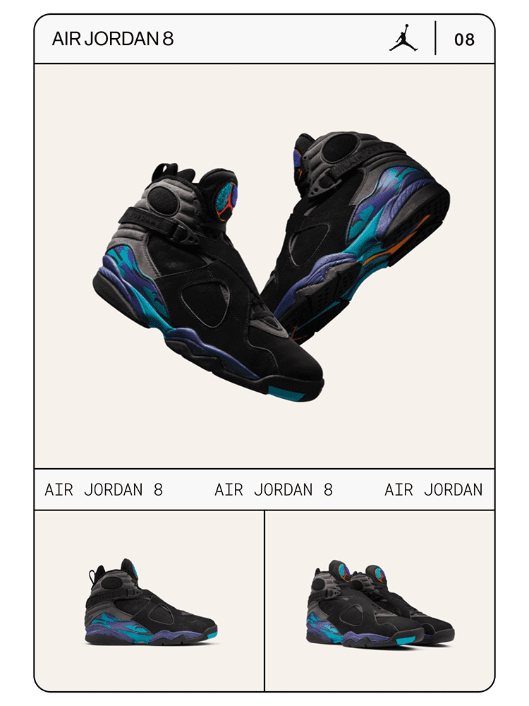 Air Jordan 8 复刻版和元年款典藏系列-NIKE 中文官方网站