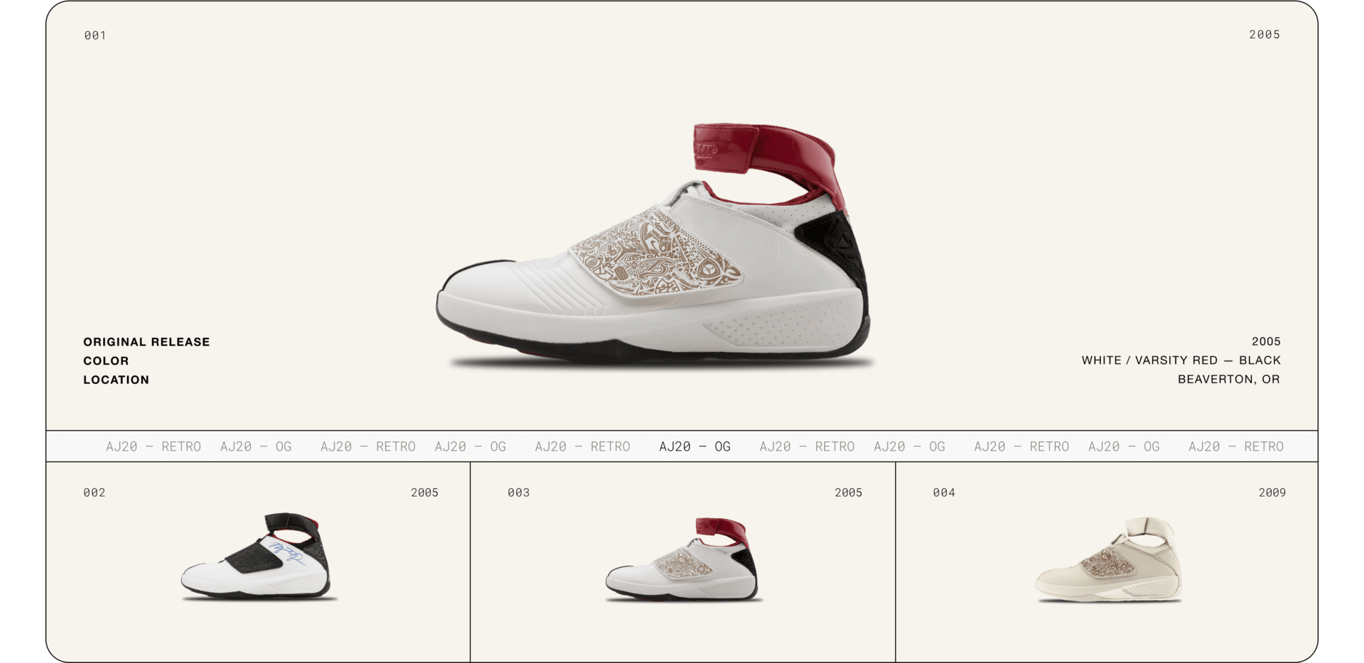 Air Jordan 20 复刻版和元年款典藏系列-NIKE 中文官方网站