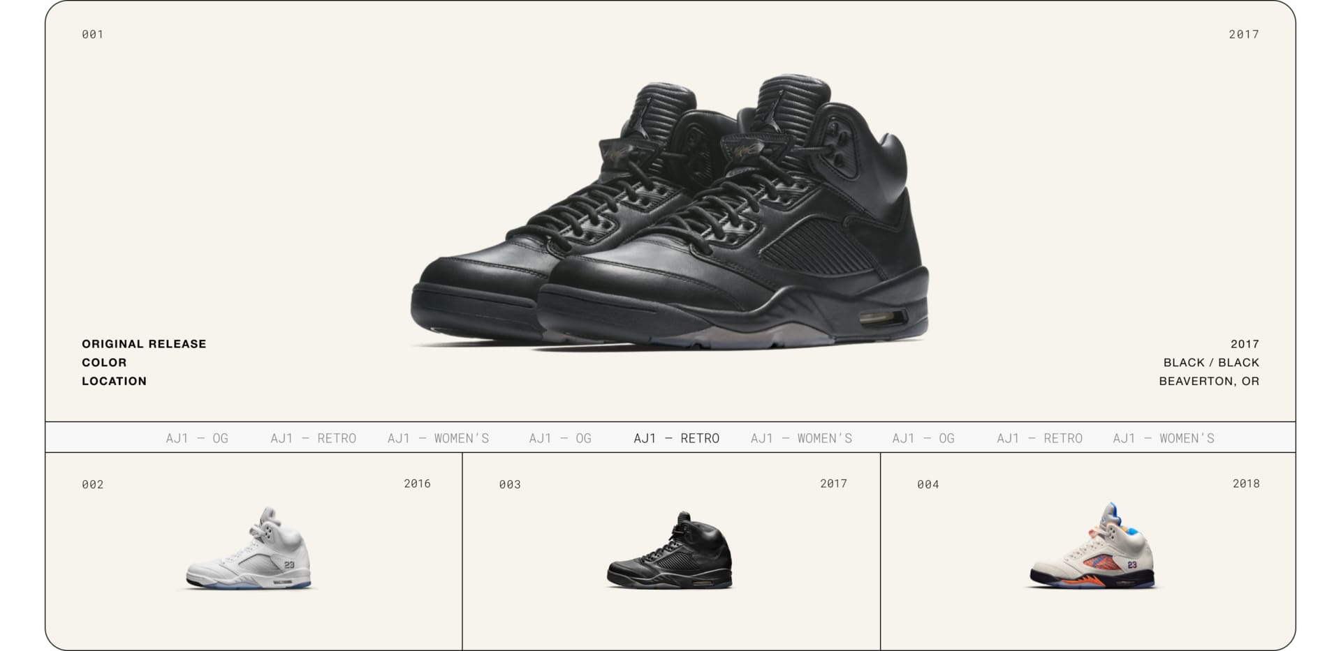 NIKEポスター AIRJORDAN5 オリジナル 90's DeadStock Air Jordan 5 复刻版和元年款典藏系列-NIKE 中文官方网站