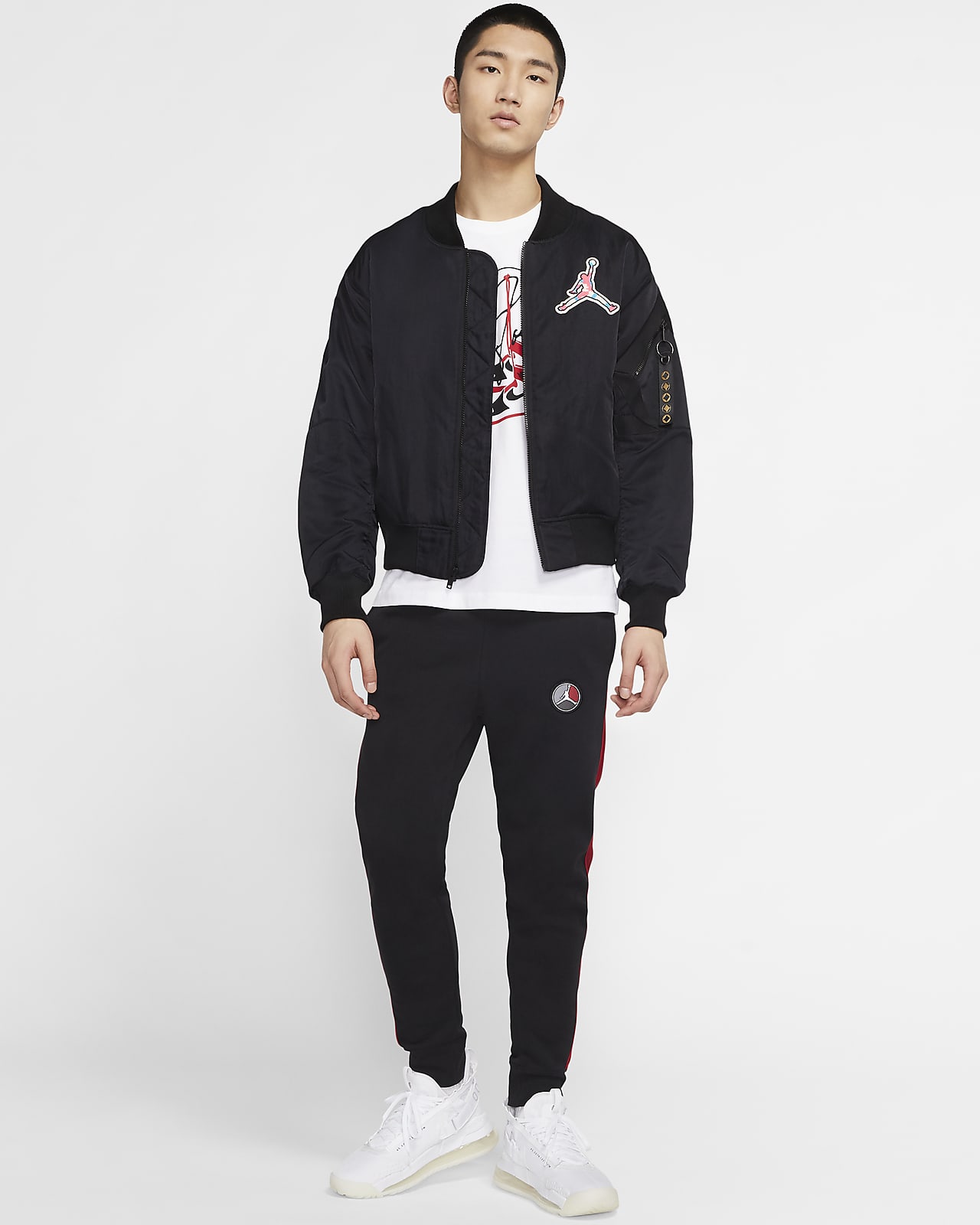 Jordan chinese new year bomber jacket discount