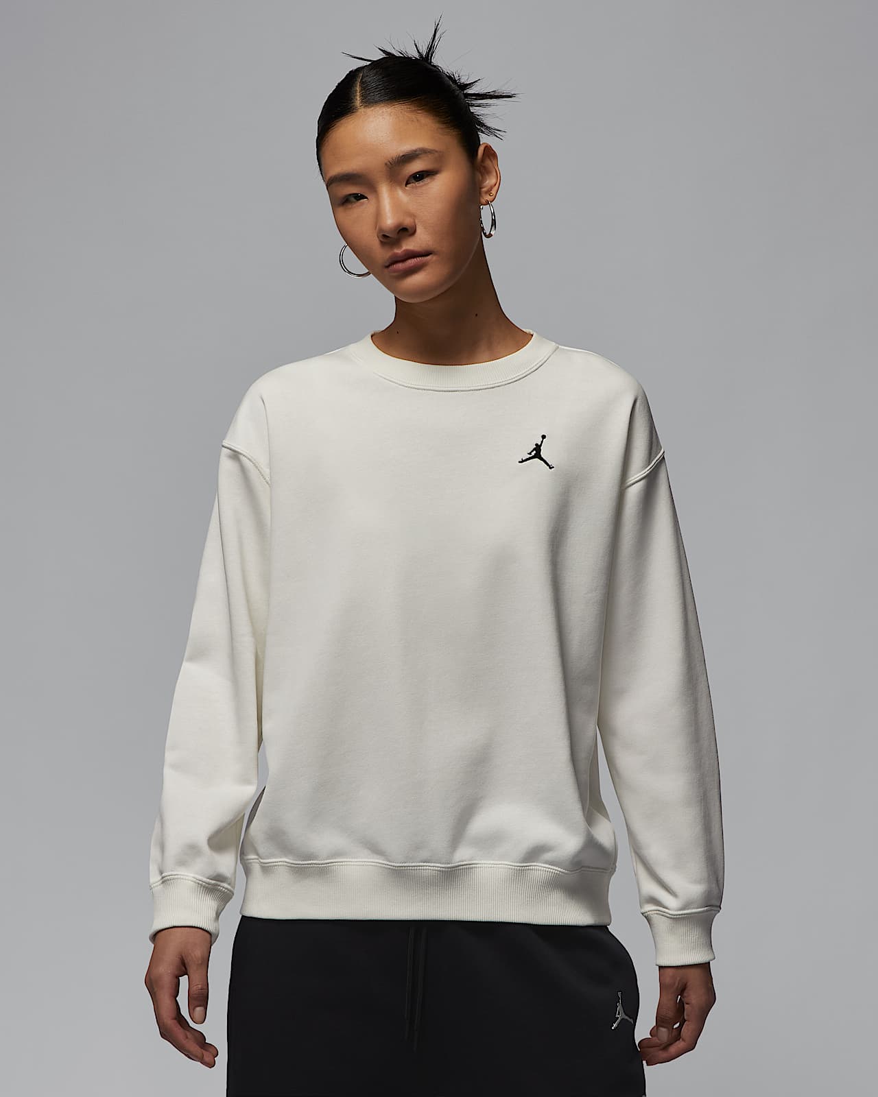 Jordan Brooklyn Fleece 女子法式毛圈圆领运动衫