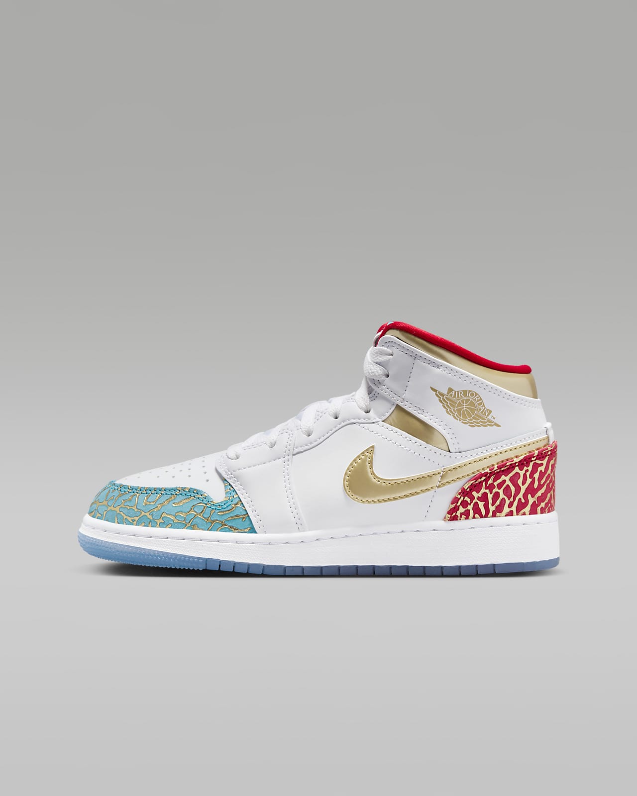 Air Jordan 1 Mid SS (GS) 大童运动童鞋-NIKE 中文官方网站