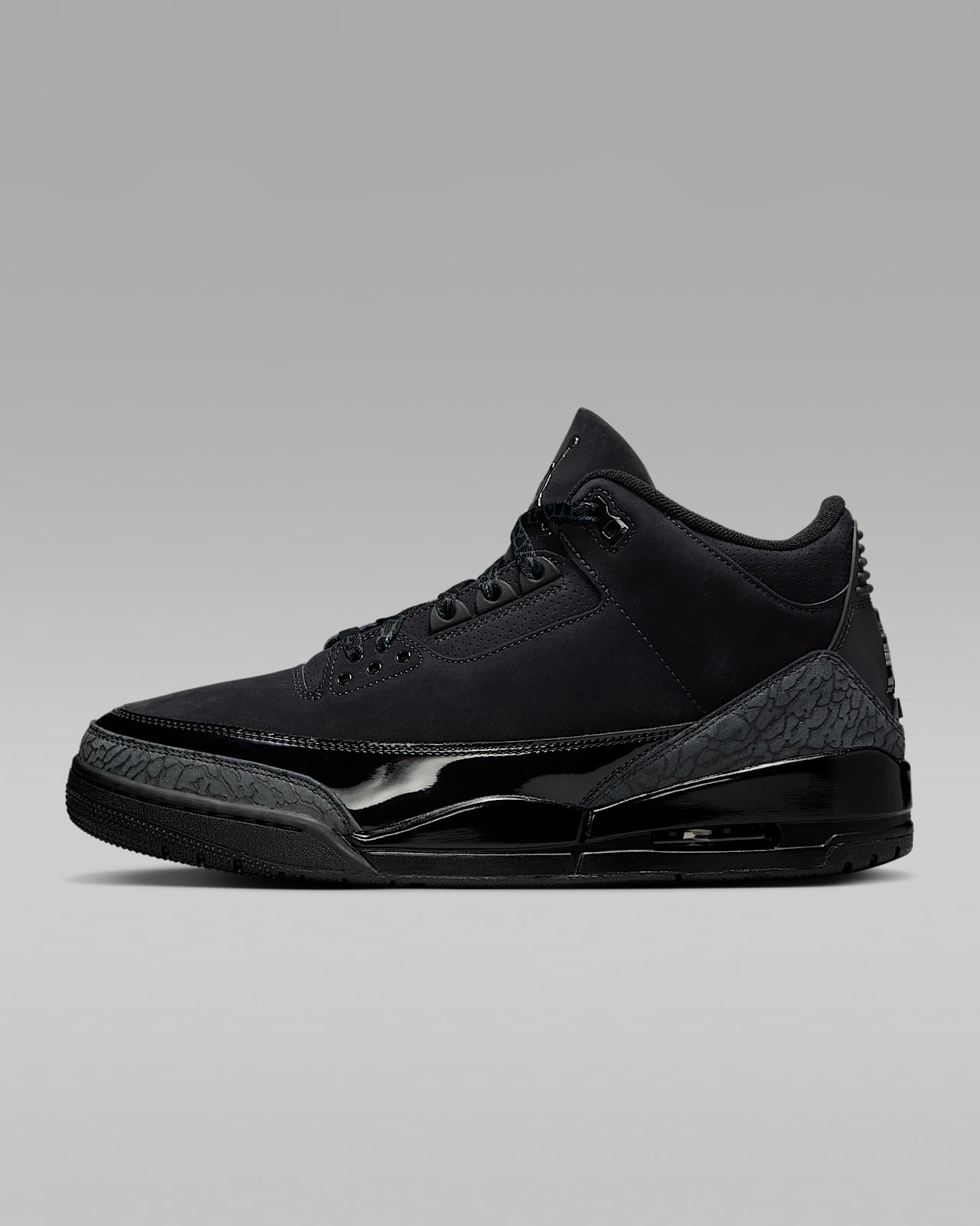 Air Jordan 3 Retro "Black Cat" 复刻男子运动鞋复古缓震