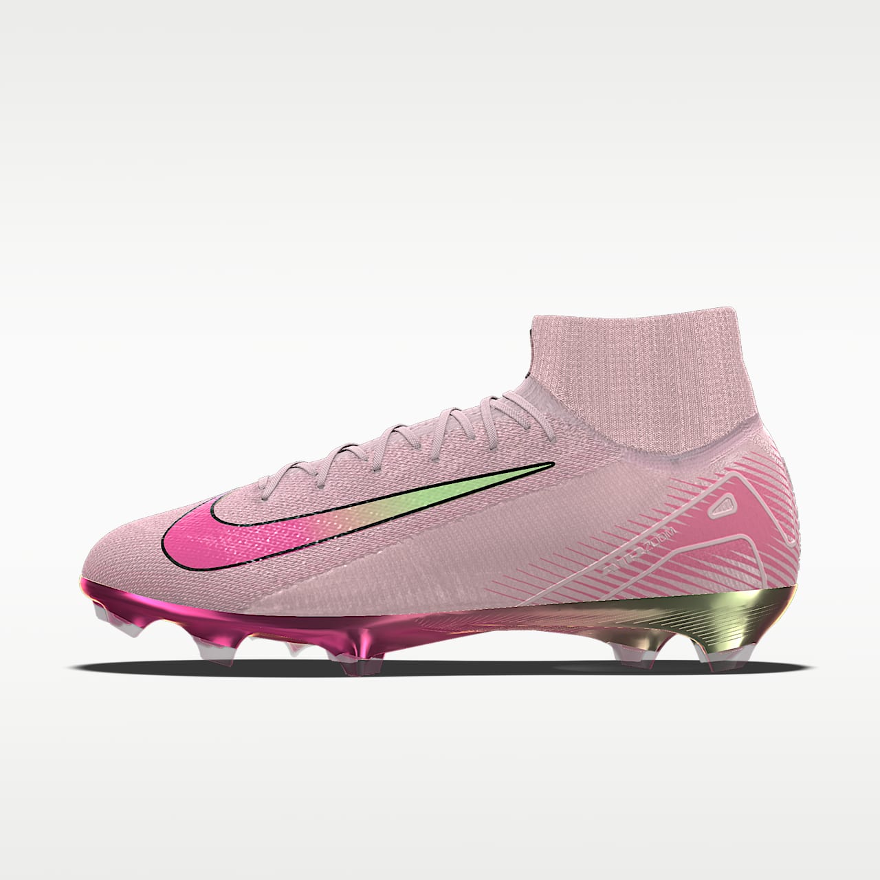 Nike Mercurial Superfly 10 Elite By You 耐克刺客系列专属定制天然硬质草地高帮足球鞋