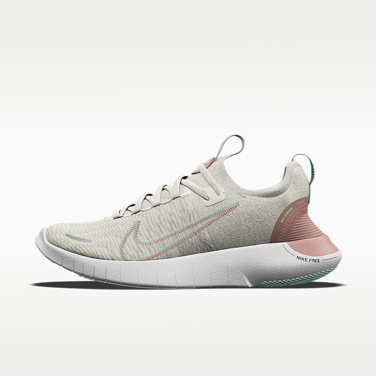Nike Free RN By You 专属定制男子公路跑步鞋