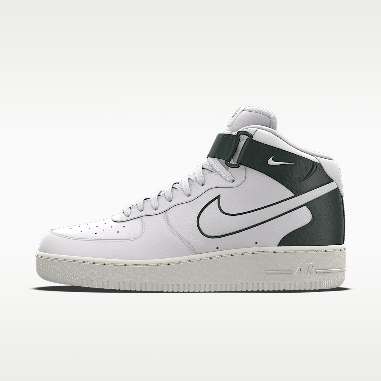 Nike Air Force 1 Mid By You 专属定制女子运动鞋