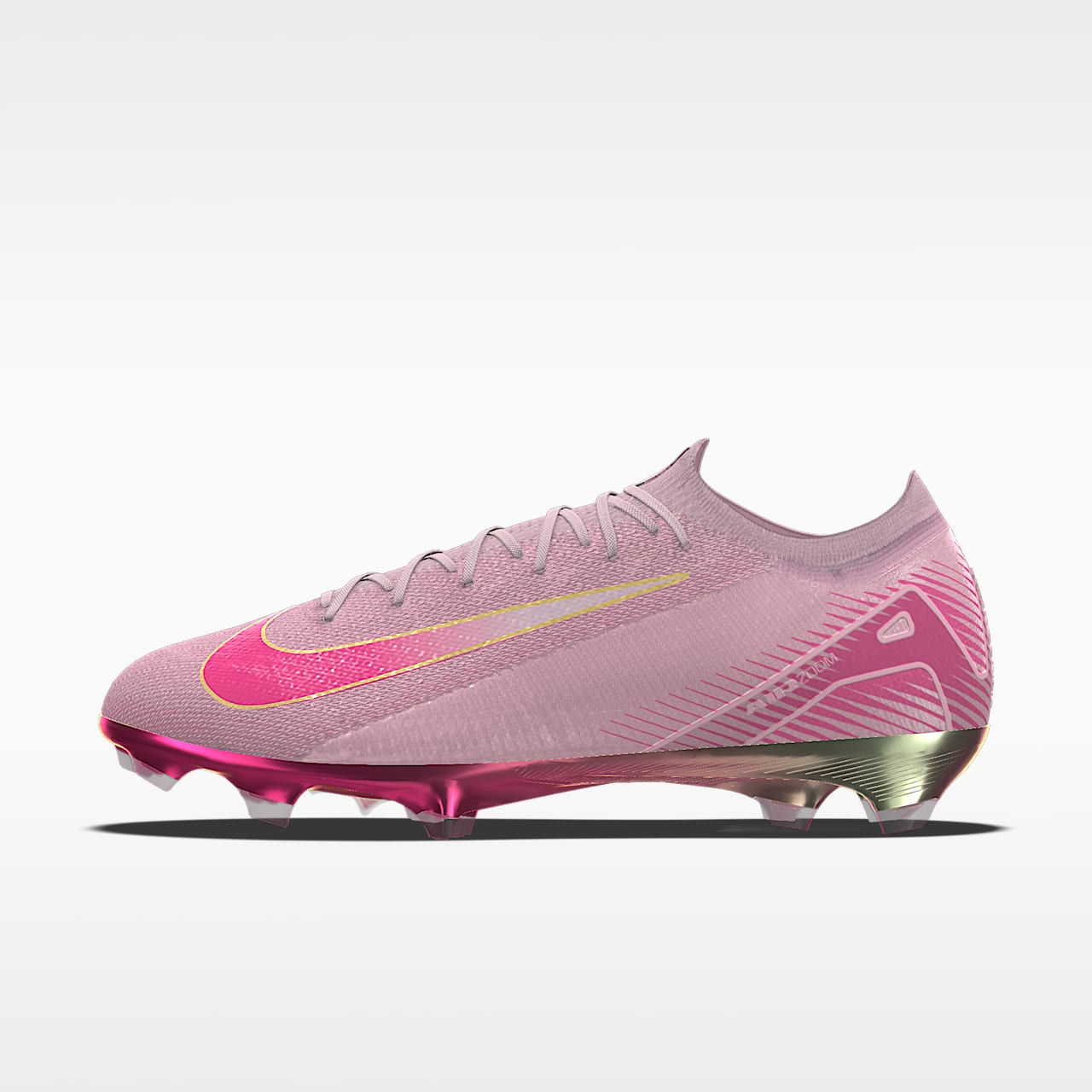 Nike Mercurial Vapor 16 Elite By You 耐克刺客系列专属定制天然硬质草地低帮足球鞋