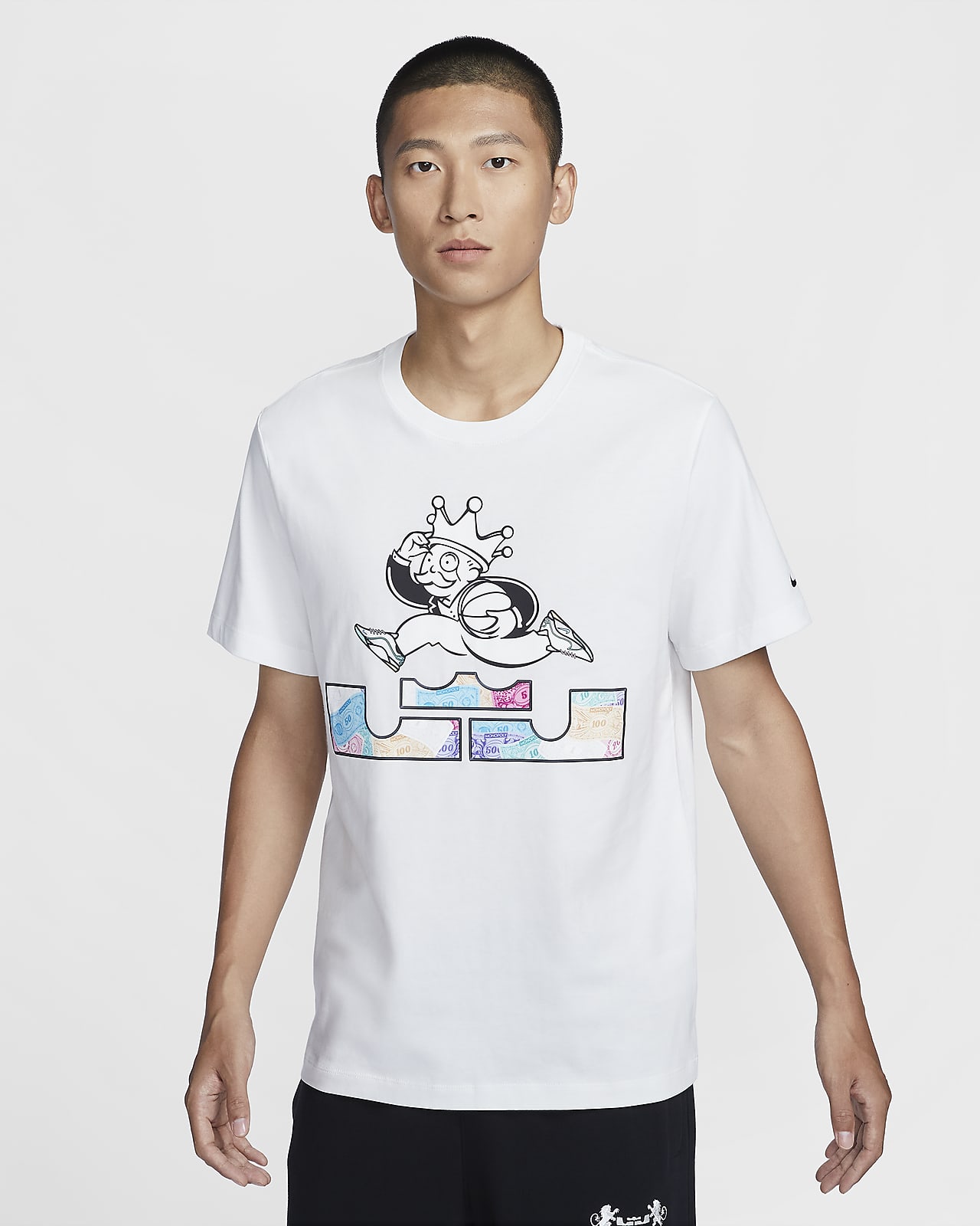 LeBron 詹姆斯男子篮球T恤