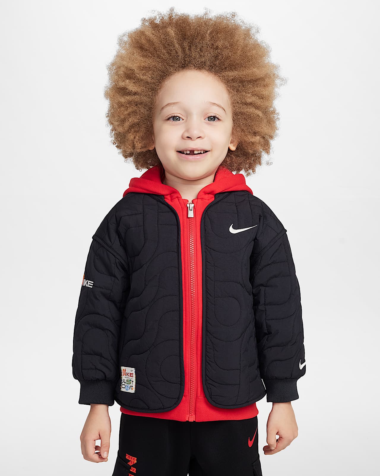 Nike 耐克灵蛇迎新系列假两件婴童保暖夹克