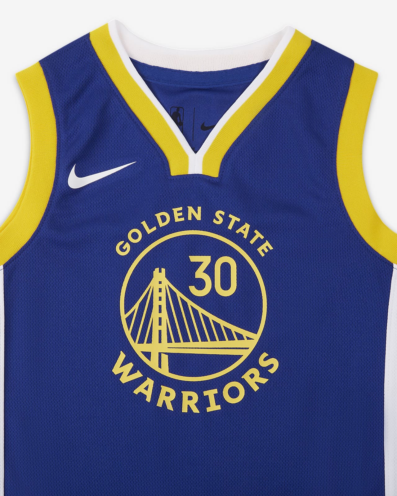 金州勇士队(Stephen Curry) Icon Edition Nike NBA Jersey 幼童