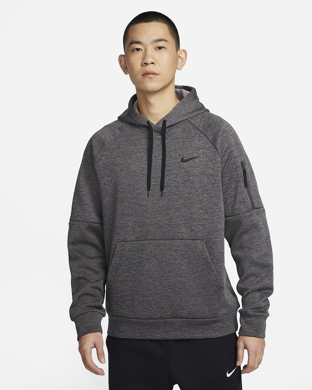 Nike Therma-FIT 男子保暖训练套头加绒连帽衫