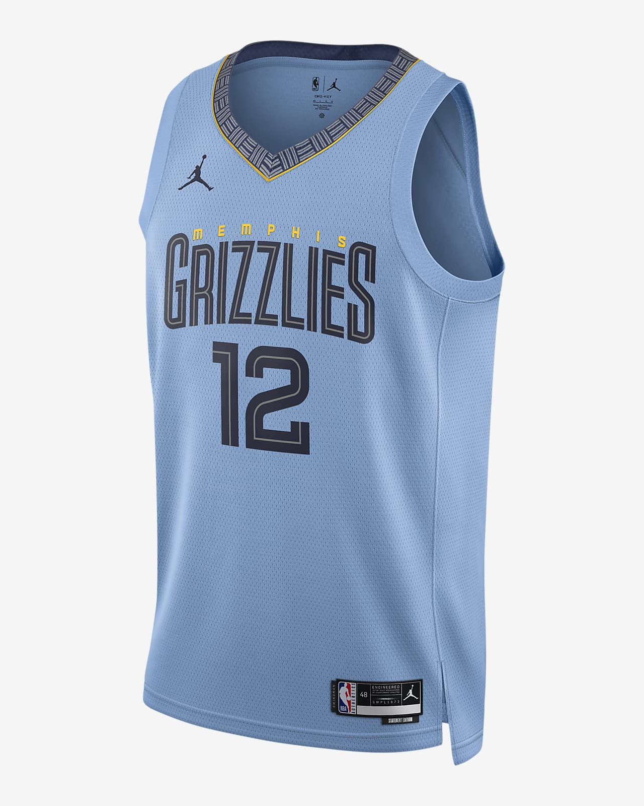 孟菲斯灰熊队 Statement Edition Jordan Dri-FIT NBA Swingman Jersey 男子速干球衣
