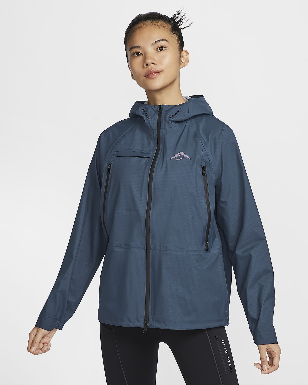 Nike Trail Storm-FIT ADV 女子防风防水越野跑步夹克硬壳冲锋衣