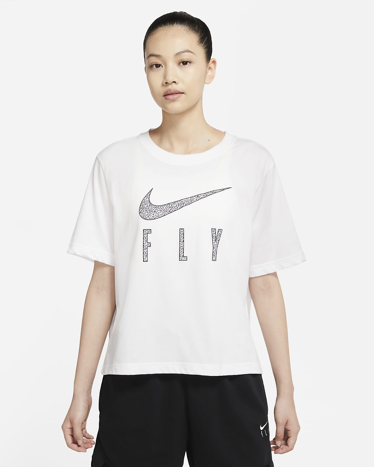 Nike Dri-FIT Swoosh Fly 女子宽松T恤
