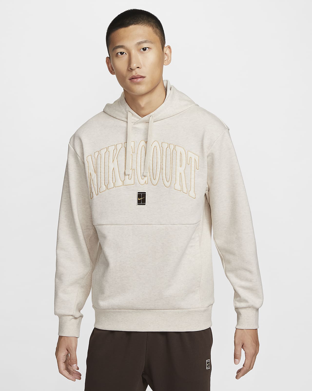 NikeCourt Heritage 耐克网球运动员同款 Dri-FIT 男子速干针织网球连帽衫