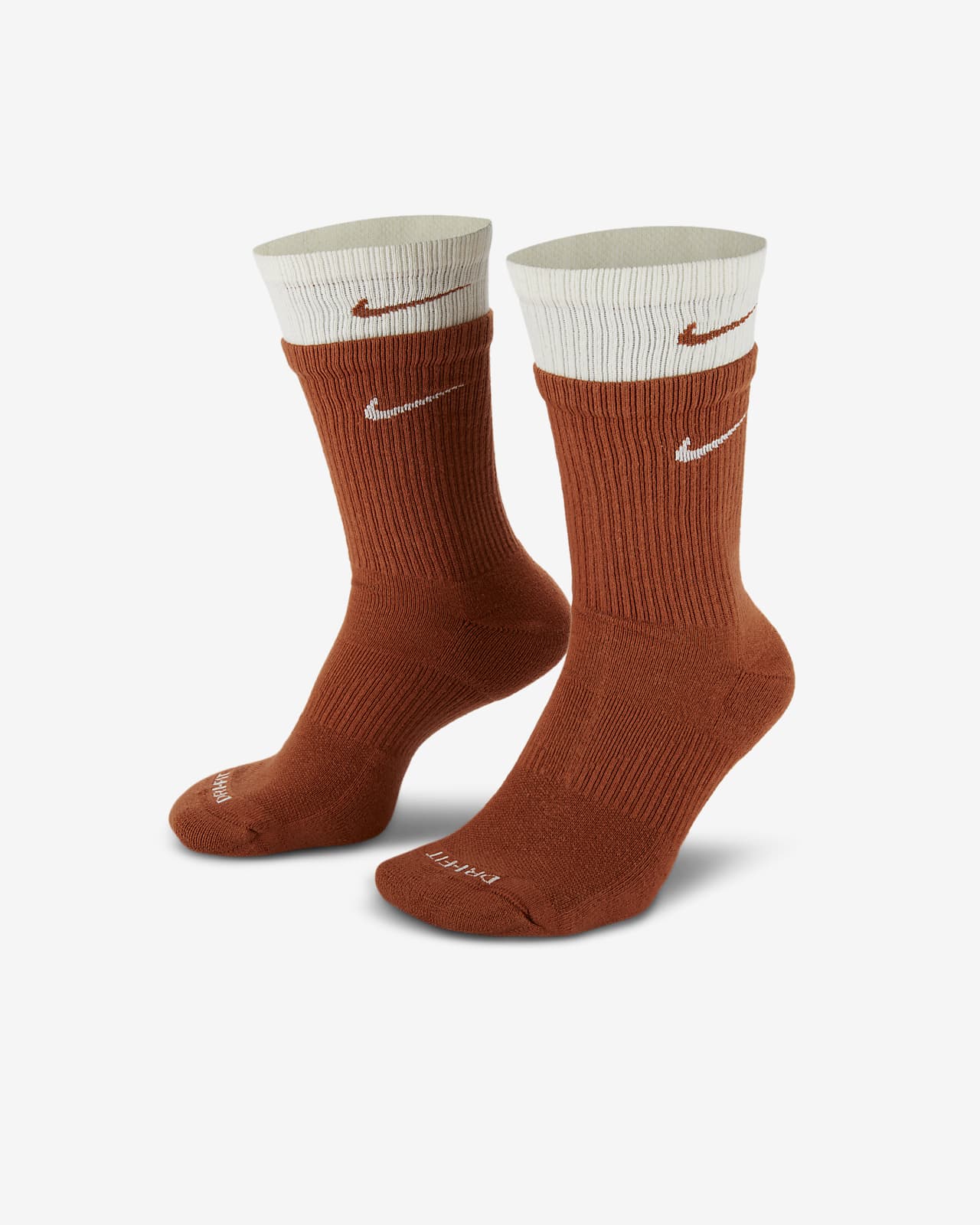 Nike Everyday Plus 舒适速干中筒训练袜（1 双）