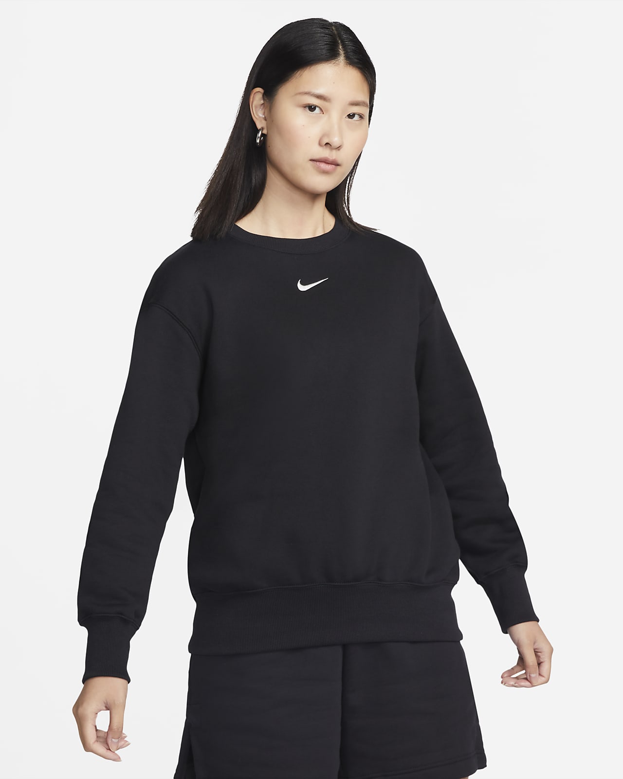 Nike Sportswear Phoenix Fleece 女子 Oversize 风加绒圆领运动衫