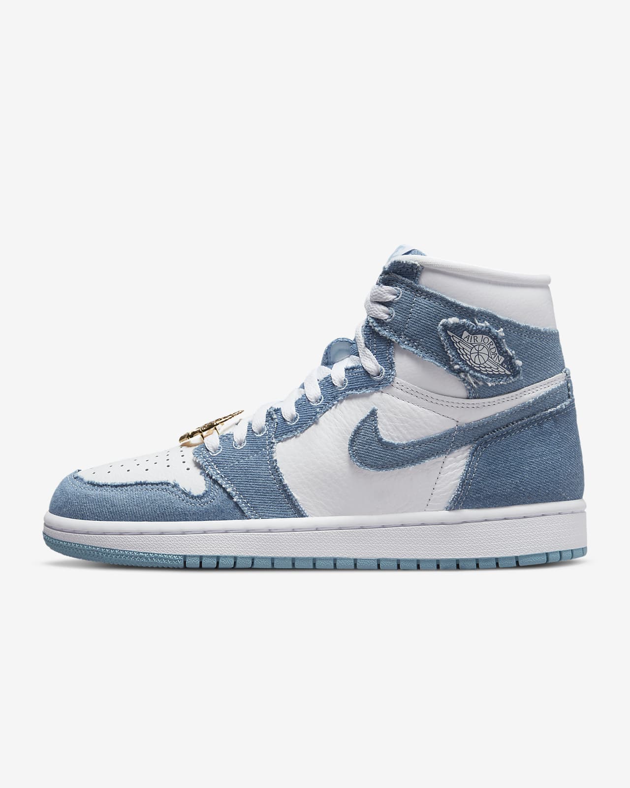 Air Jordan 1 Retro HI OG 复刻女子运动鞋水洗牛仔-NIKE 中文官方网站