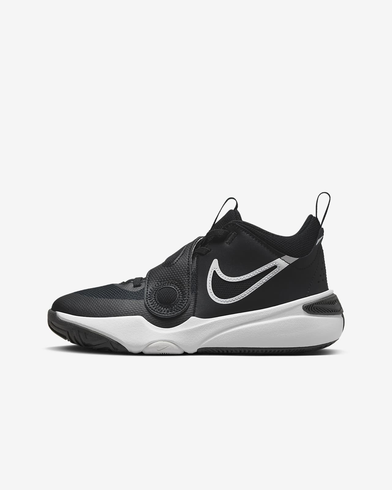 Nike Team Hustle D 11 大童魔术贴易穿脱入门篮球鞋