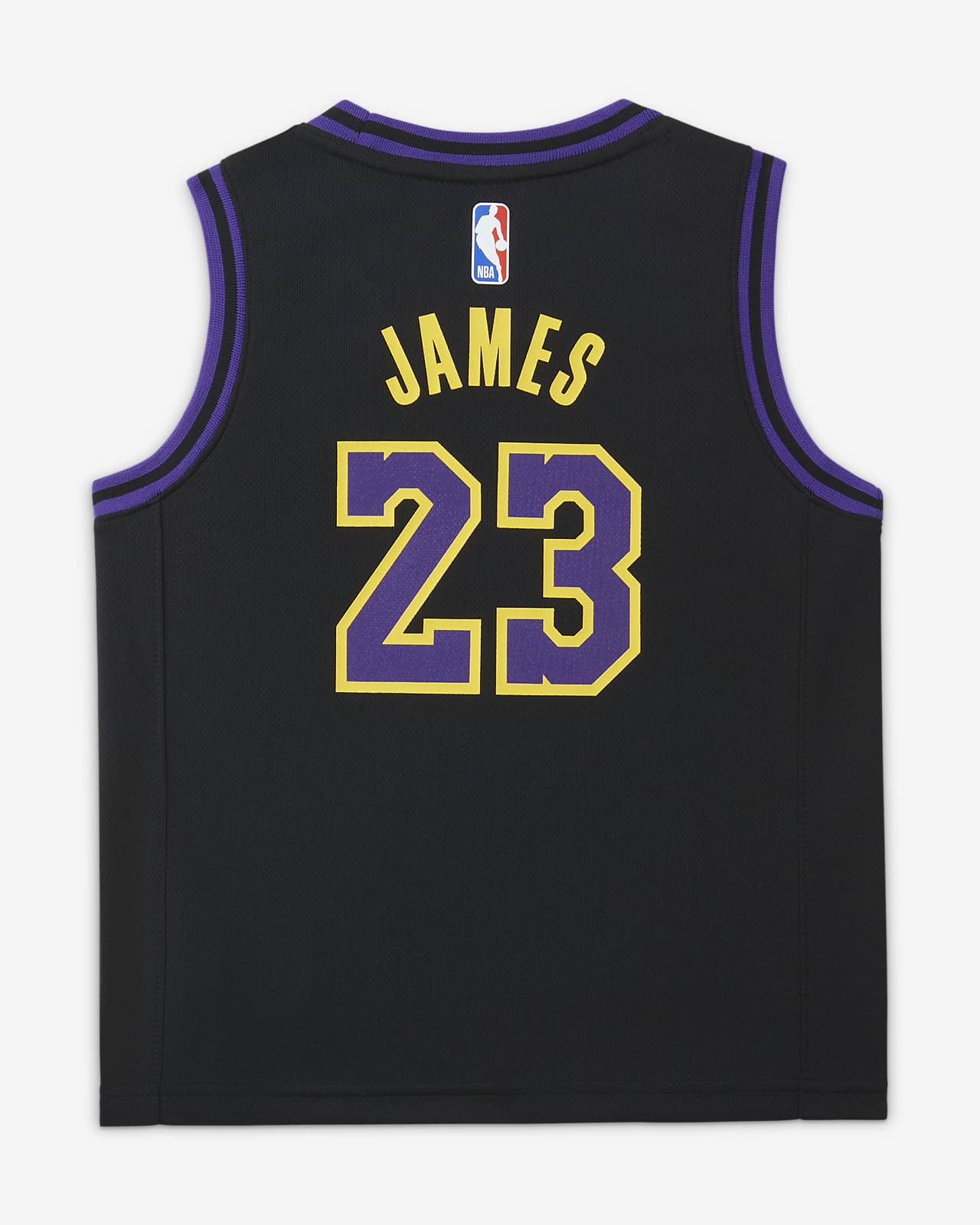 2023/24 赛季洛杉矶湖人队(LeBron James) City Edition Nike NBA 