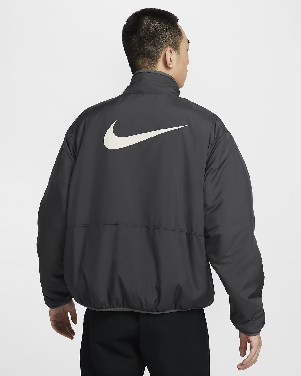 Nike Sportswear 男子全长拉链开襟仿羊羔绒双面穿夹克