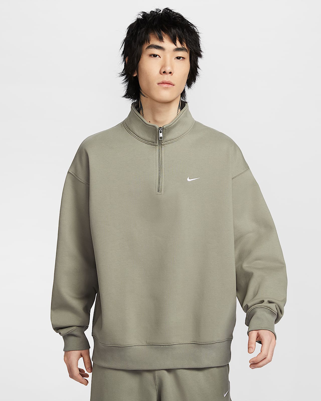 Nike Solo Swoosh 男子加绒上衣