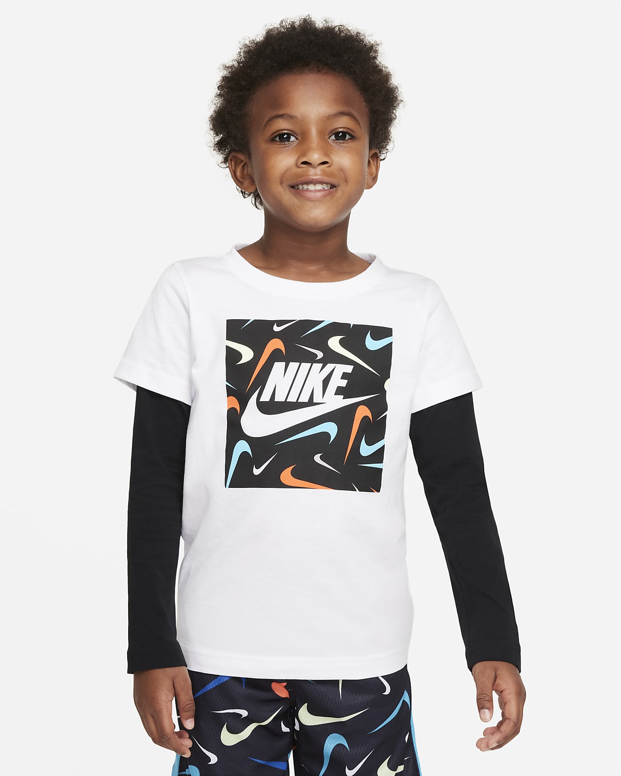 Nike 幼童长袖T恤