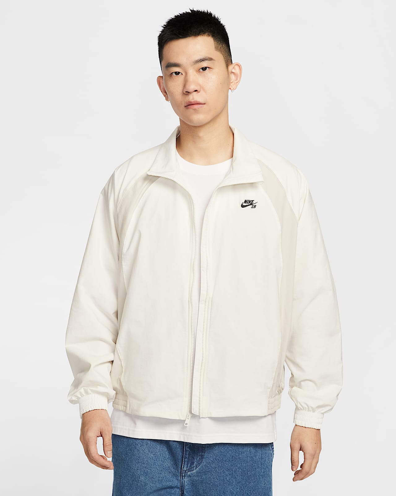 Nike SB 男子全长拉链开襟梭织超宽松滑板夹克