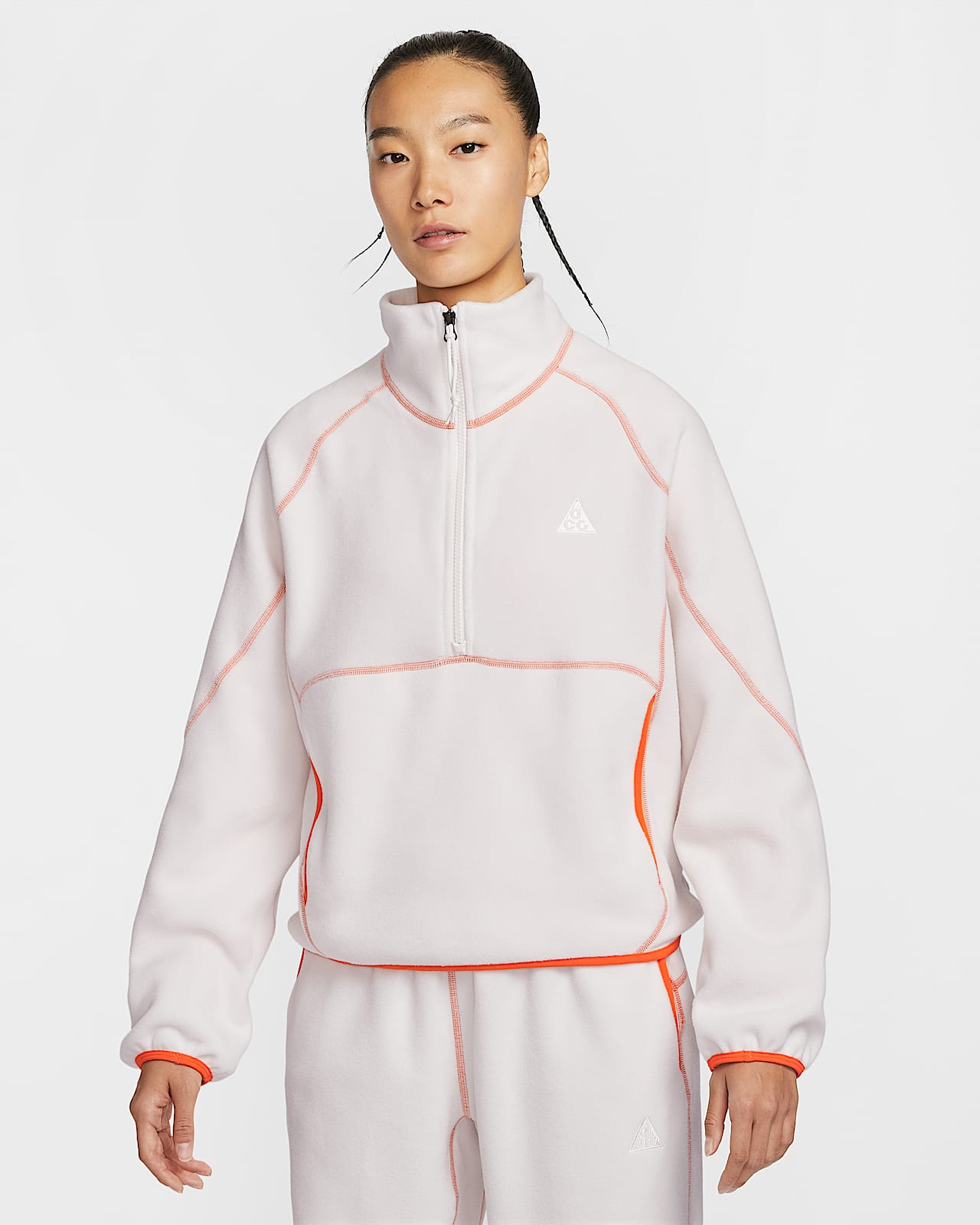 Nike ACG "Wolf Tree" 女子半长拉链开襟摇粒绒上衣