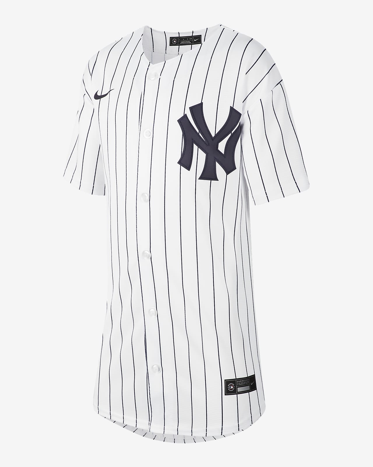 Nike（MLB 纽约洋基队）大童（男孩）棒球球衣