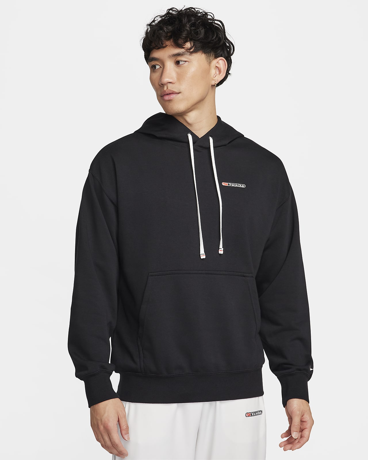 Nike Track Club Dri-FIT 男子速干针织跑步套头连帽衫