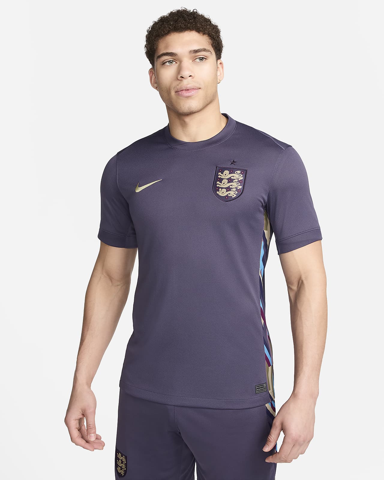 2024/25 赛季英格兰队客场球迷版 Nike Dri-FIT 男子速干足球球衣