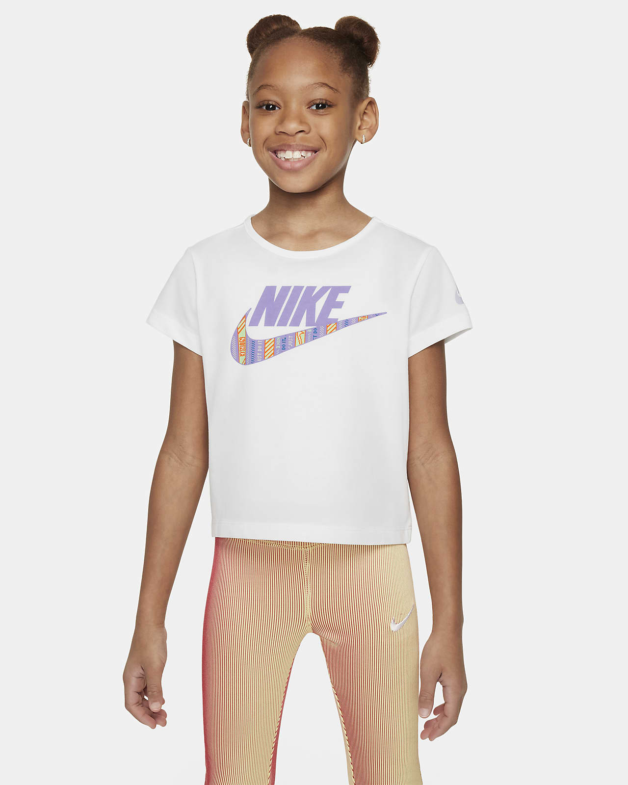 Nike Happy Camper 幼童后背镂空T恤