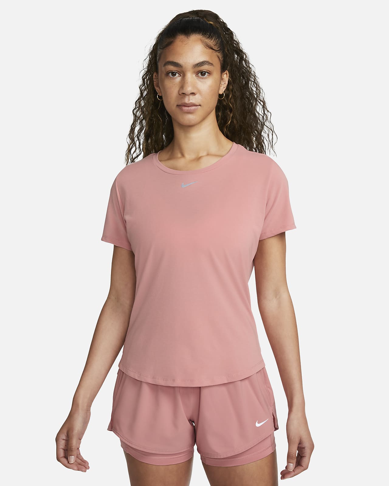 Nike Dri-FIT One Luxe 女子防晒速干短袖上衣