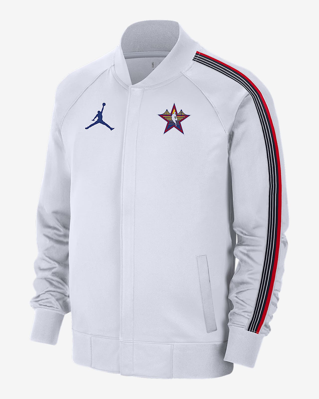 2025 All-Star Weekend Showtime Jordan NBA 全明星男子速干长袖全长拉链开襟夹克