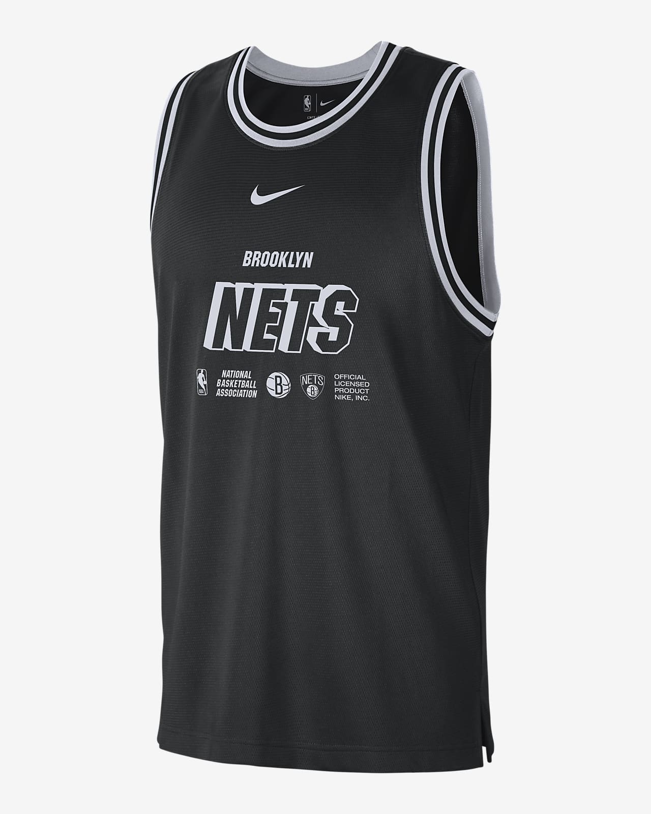 布鲁克林篮网队 Courtside Nike Dri-FIT NBA 男子背心
