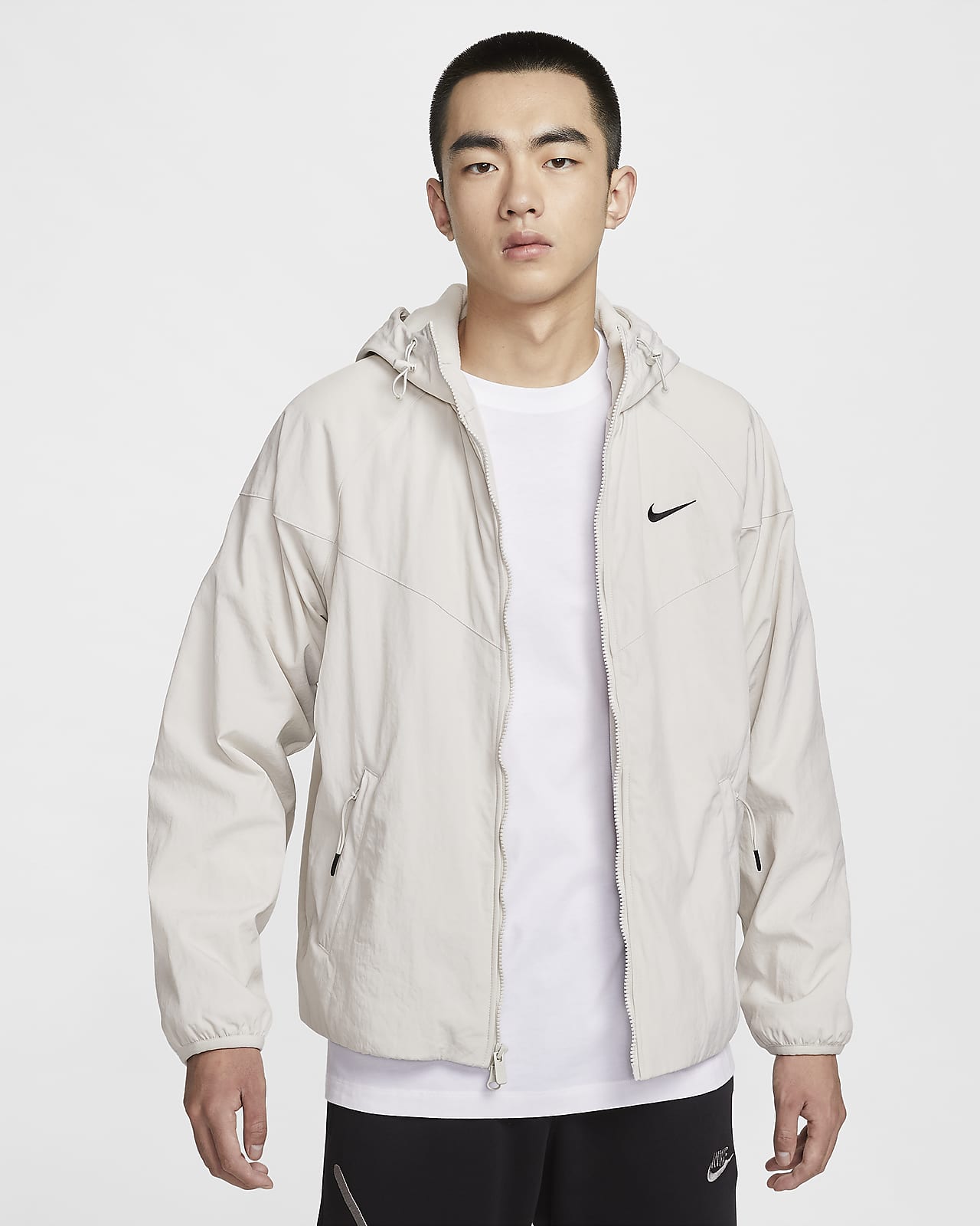 Nike Windrunner 风行者系列男子冬季款摇粒绒里料连帽夹克