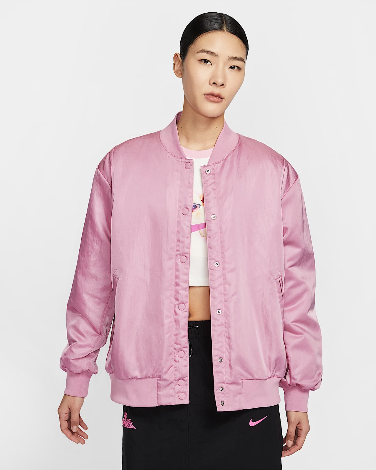 Nike Sportswear Destroyer 女子 Oversize 风梭织夹克