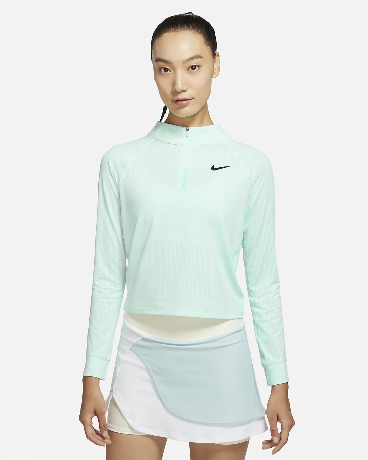 NikeCourt Dri-FIT Victory 女子速干长袖网球上衣-NIKE 中文官方网站
