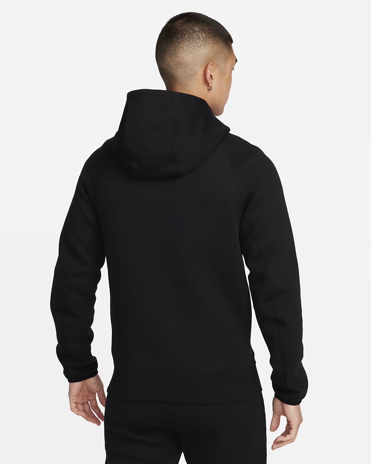 Nike Sportswear Tech Fleece Windrunner 男子全长拉链开襟连帽衫-NIKE