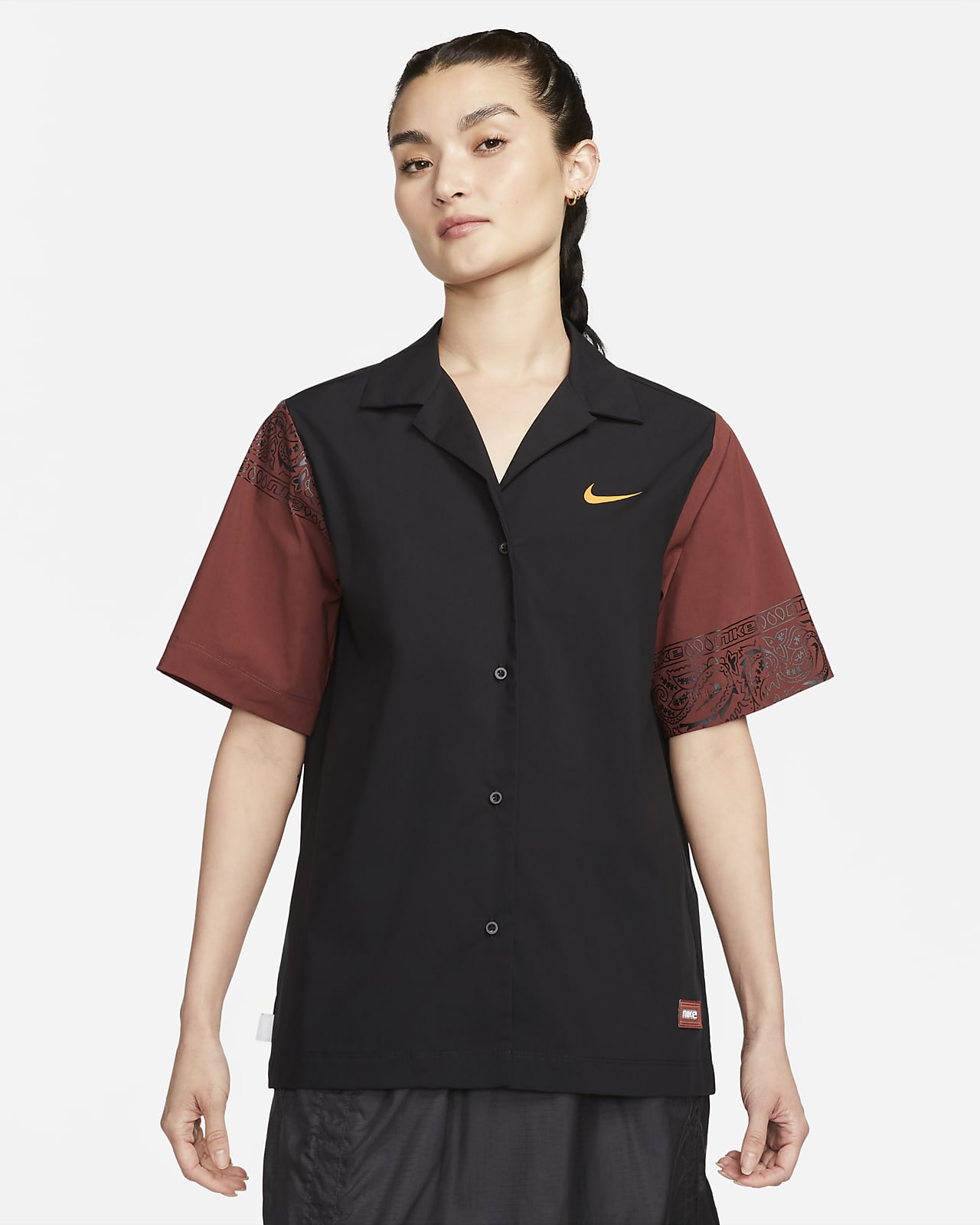 Nike Sportswear 女子梭织短袖上衣