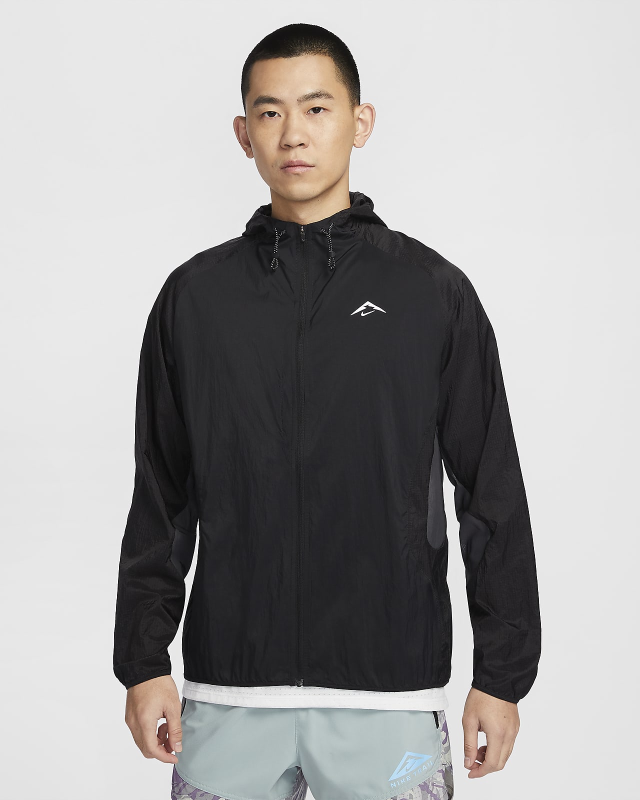 Nike Trail Aireez 男子户外越野跑步夹克