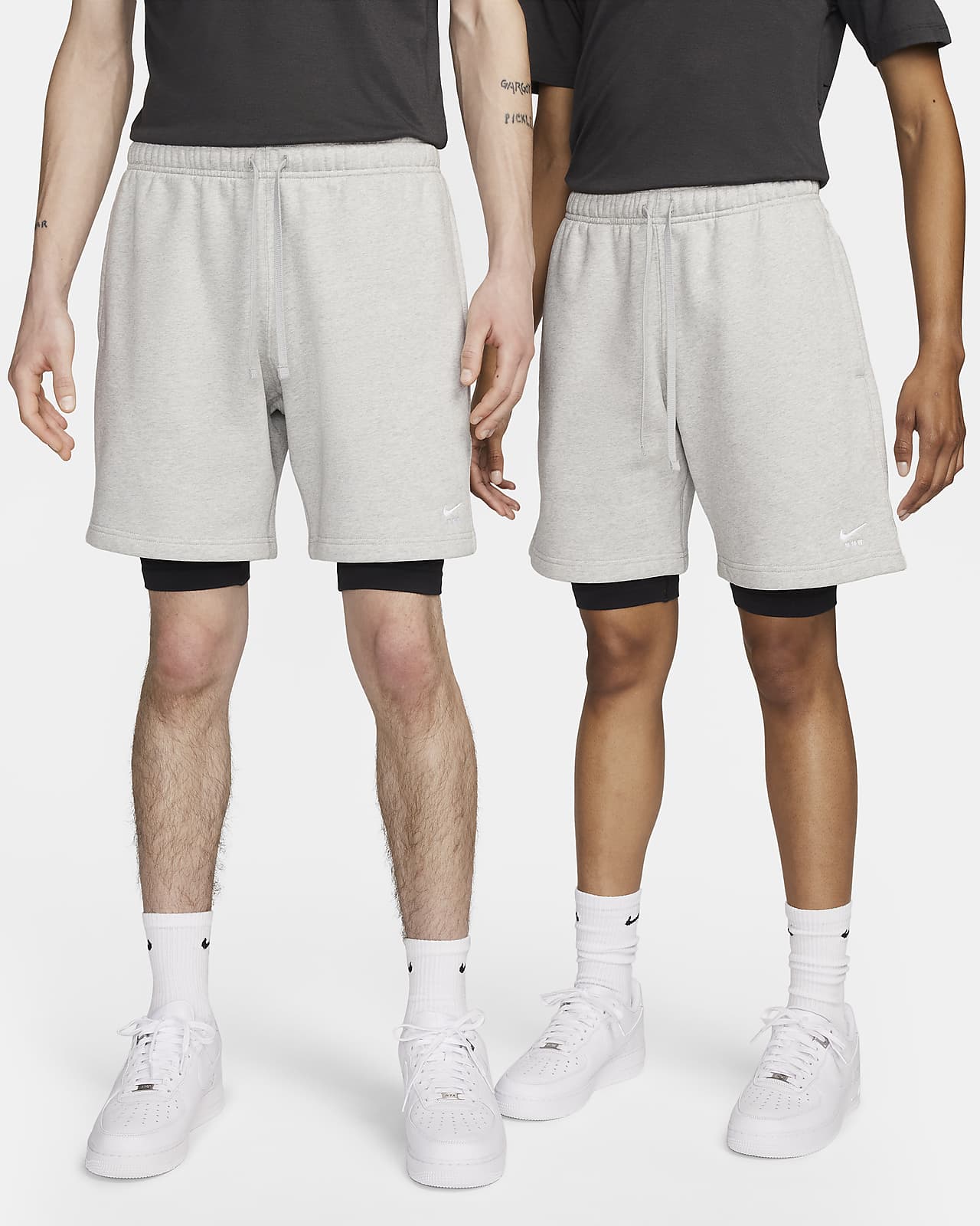 Nike x MMW 男子三合一两件套短裤