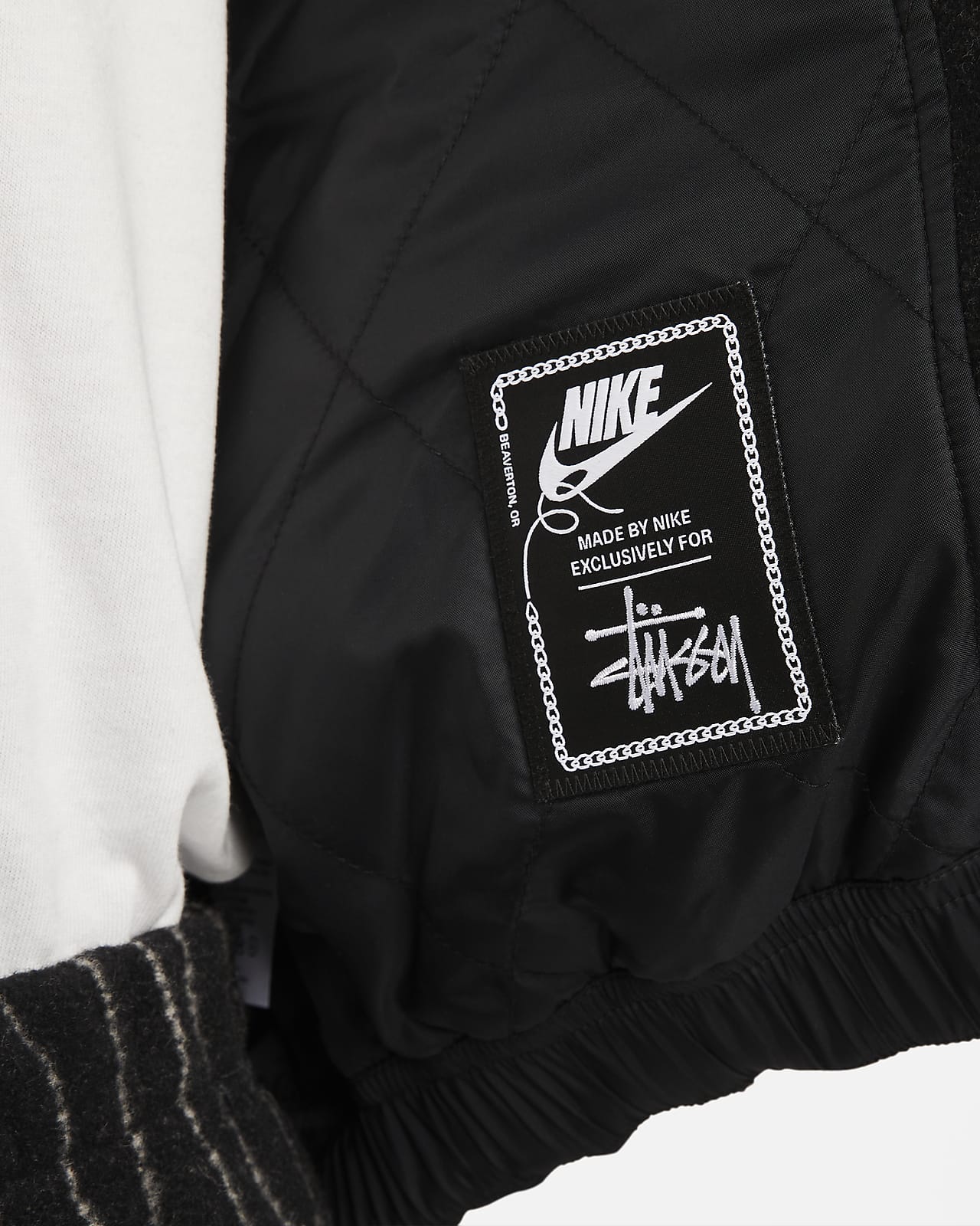 Nike x Stüssy 男/女条纹夹克-NIKE 中文官方网站