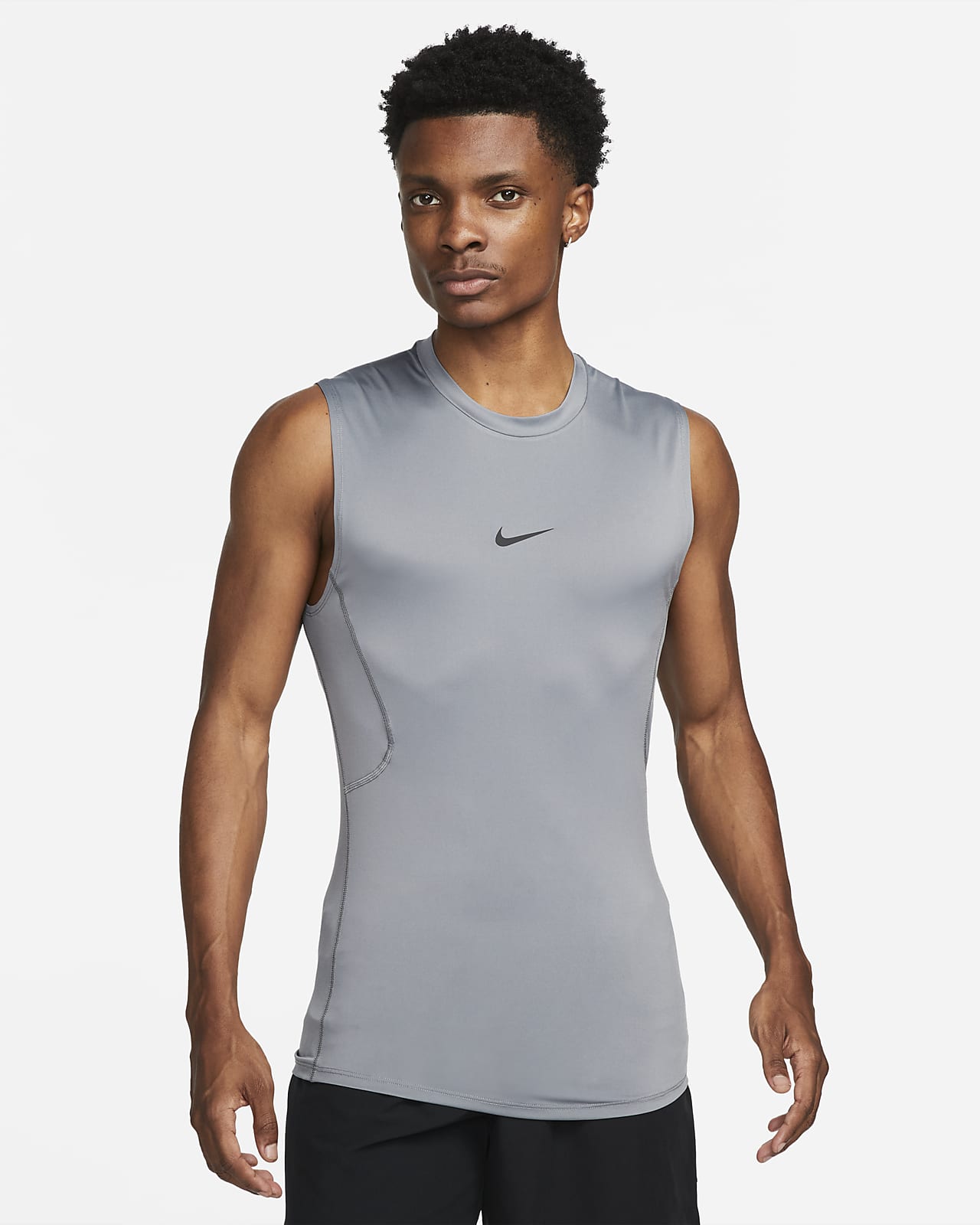 Nike Pro Dri-FIT 男子速干紧身无袖训练上衣
