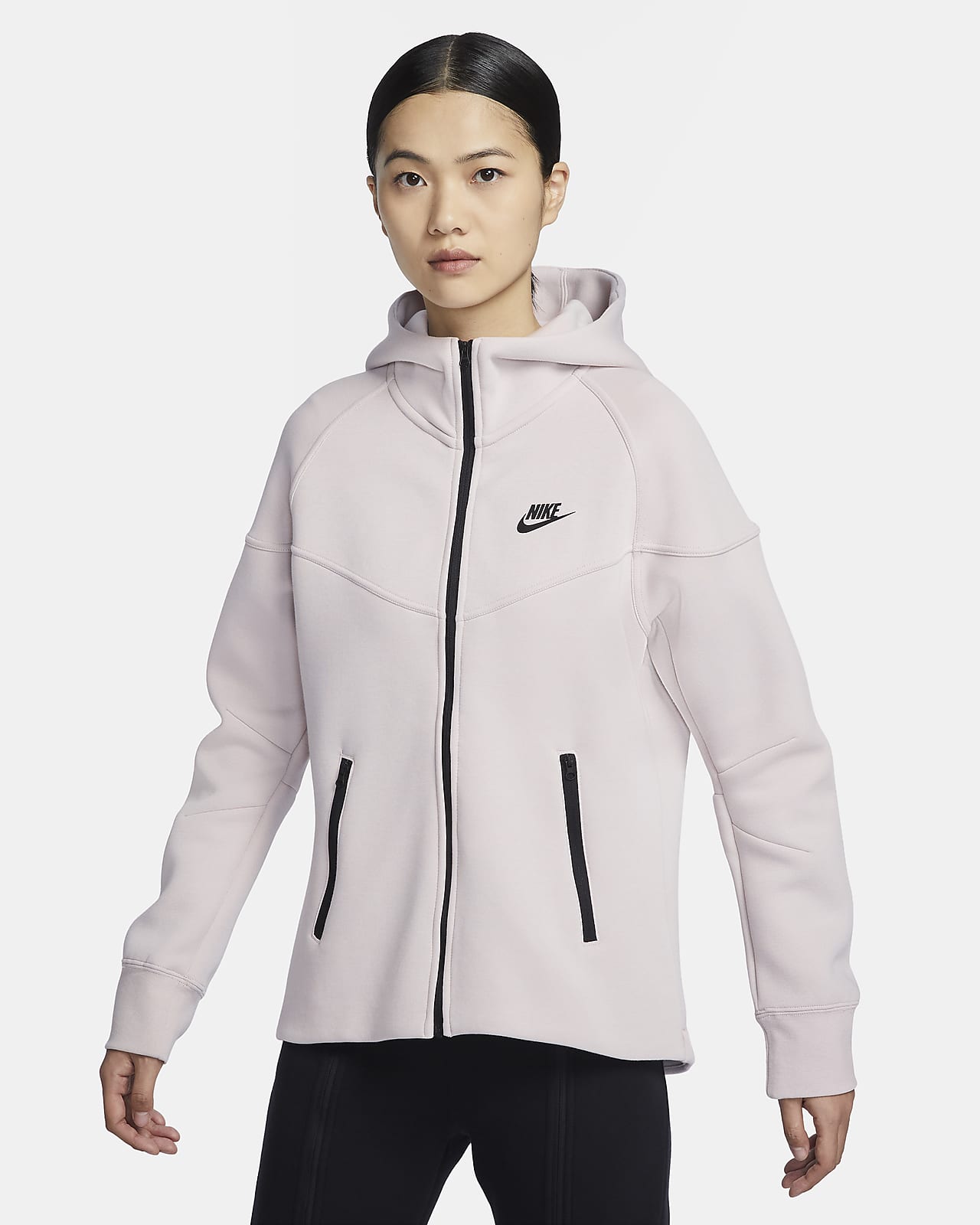 Nike Sportswear Tech Fleece Windrunner 女子全长拉链开襟连帽衫-NIKE