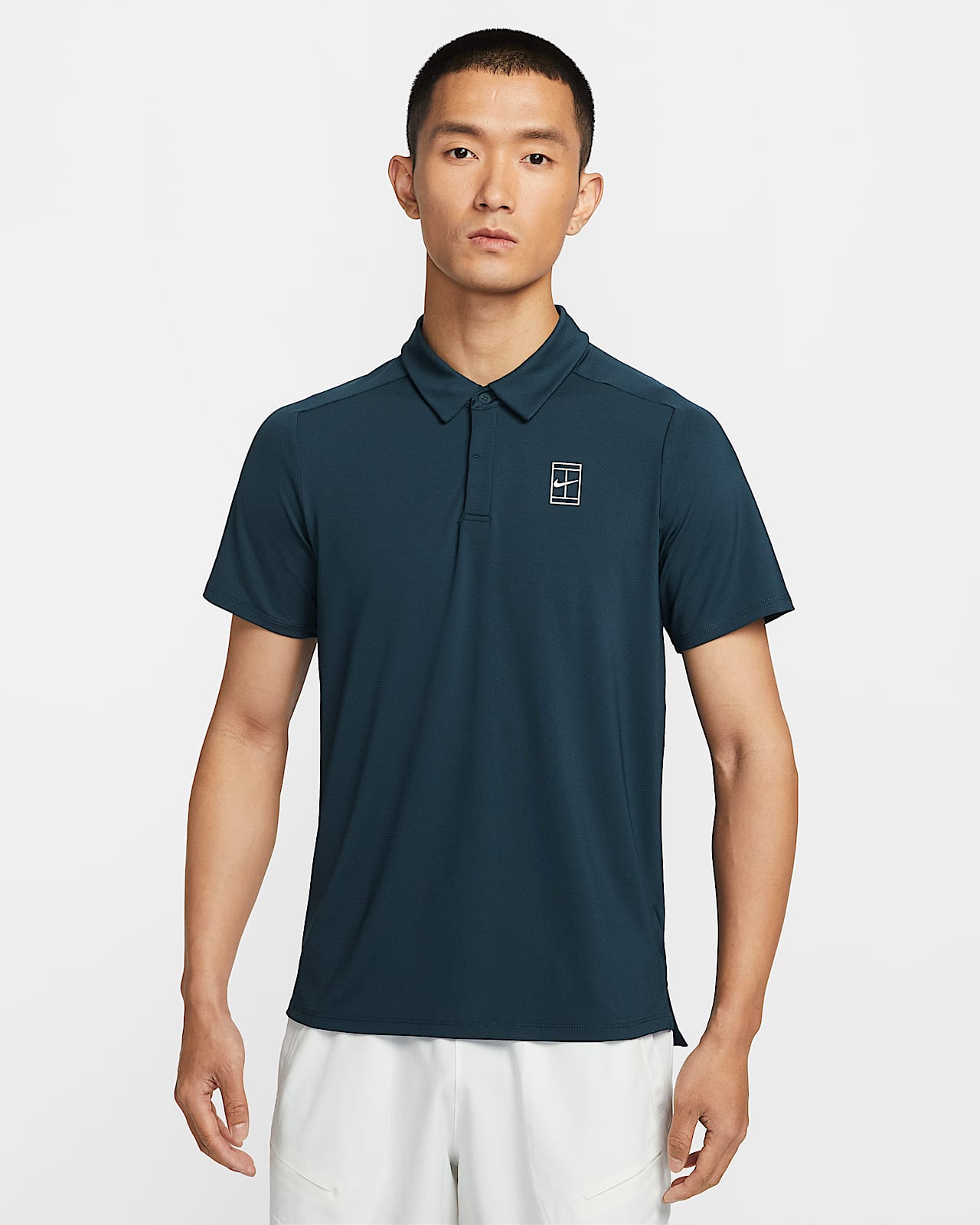 NikeCourt Advantage Dri-FIT 男子速干网球翻领T恤